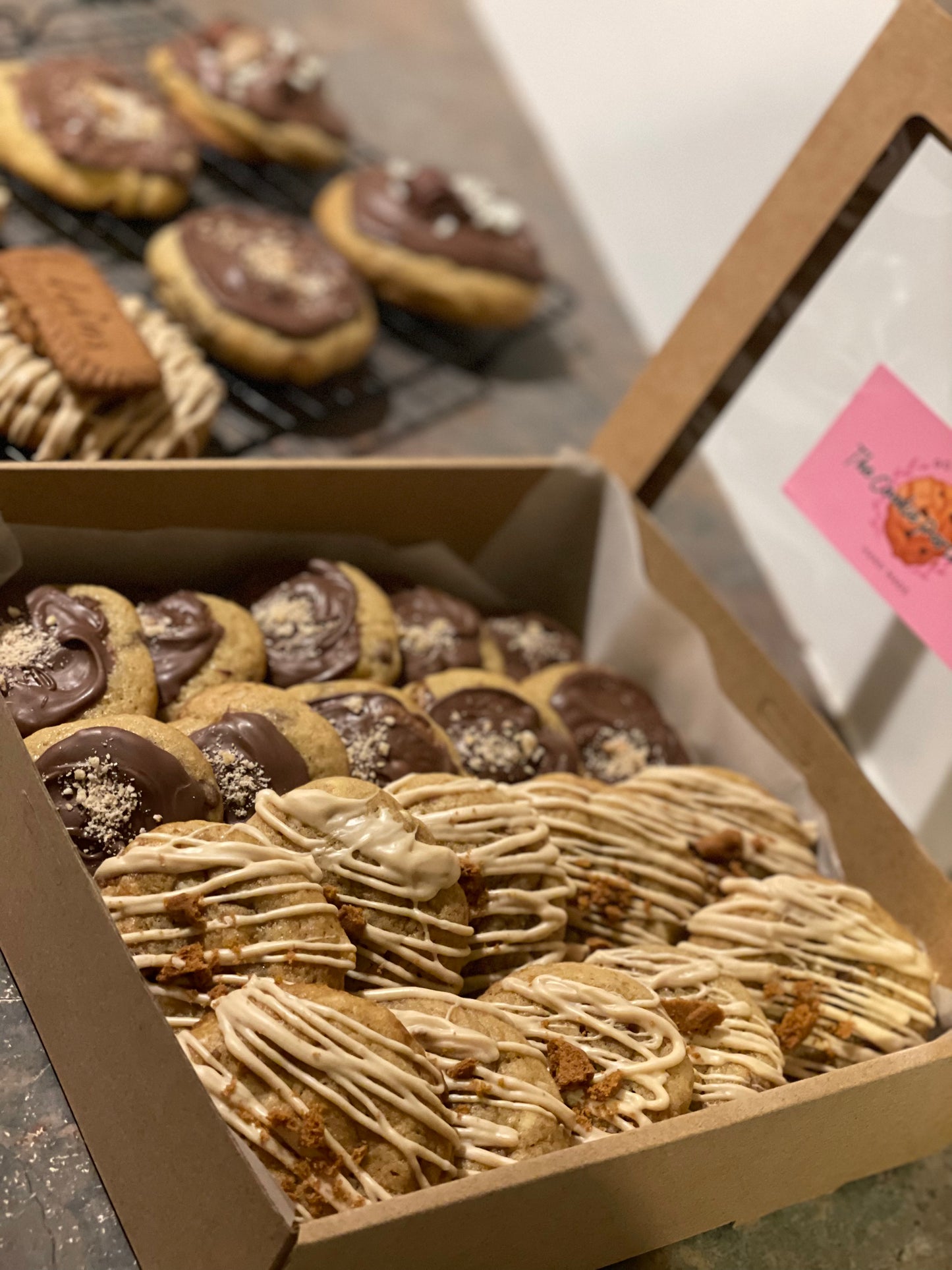 Little box of stuffed mini's (20 cookies)